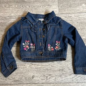Embroidered flowers